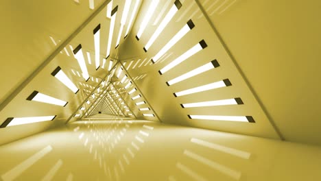 triangle looped futuristic background tunnel