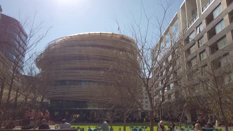 the exchange building, the new look of darling harbour, sydney australia
