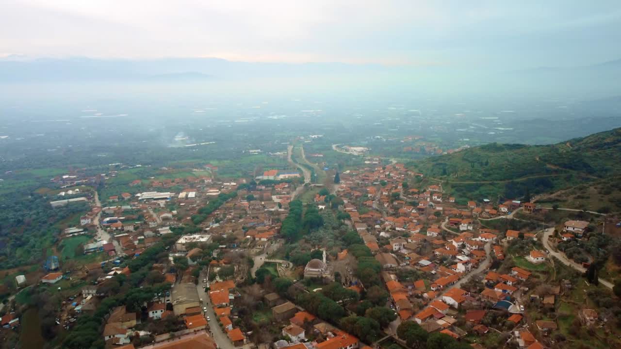 ciudad histórica de birgi en la provincia de izmir