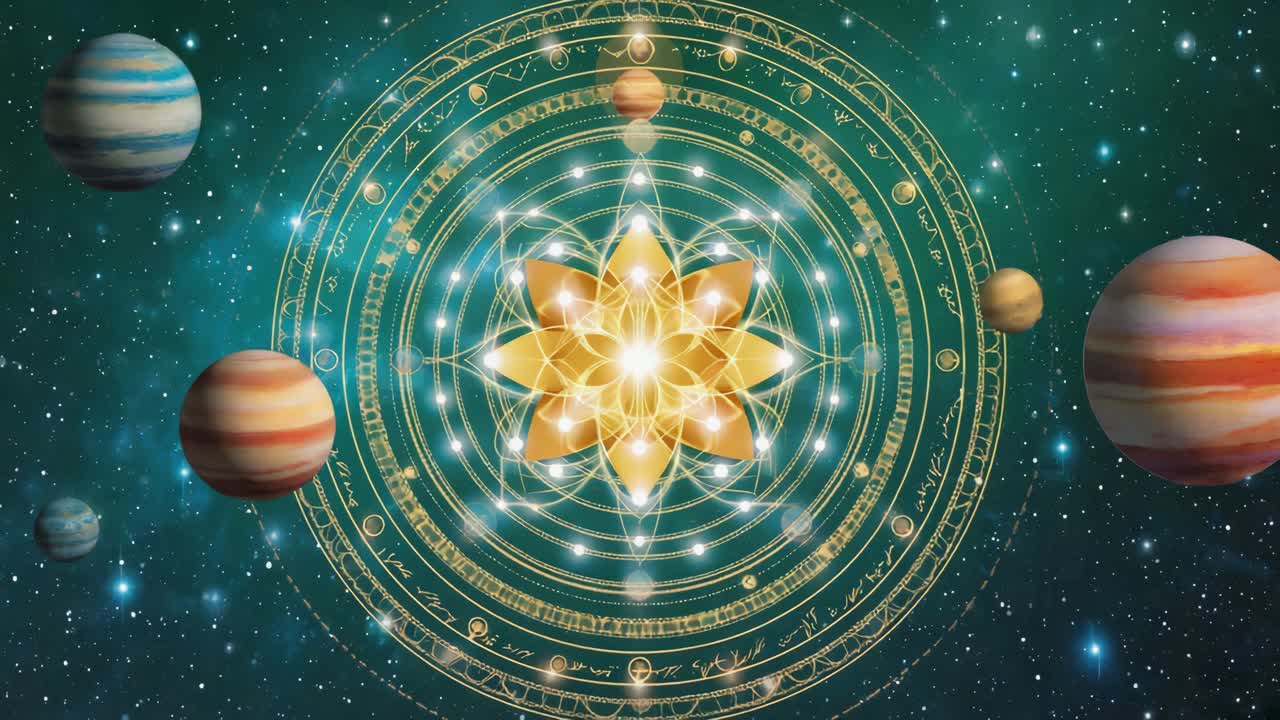 Planetary Alignment and Mystical Geometry