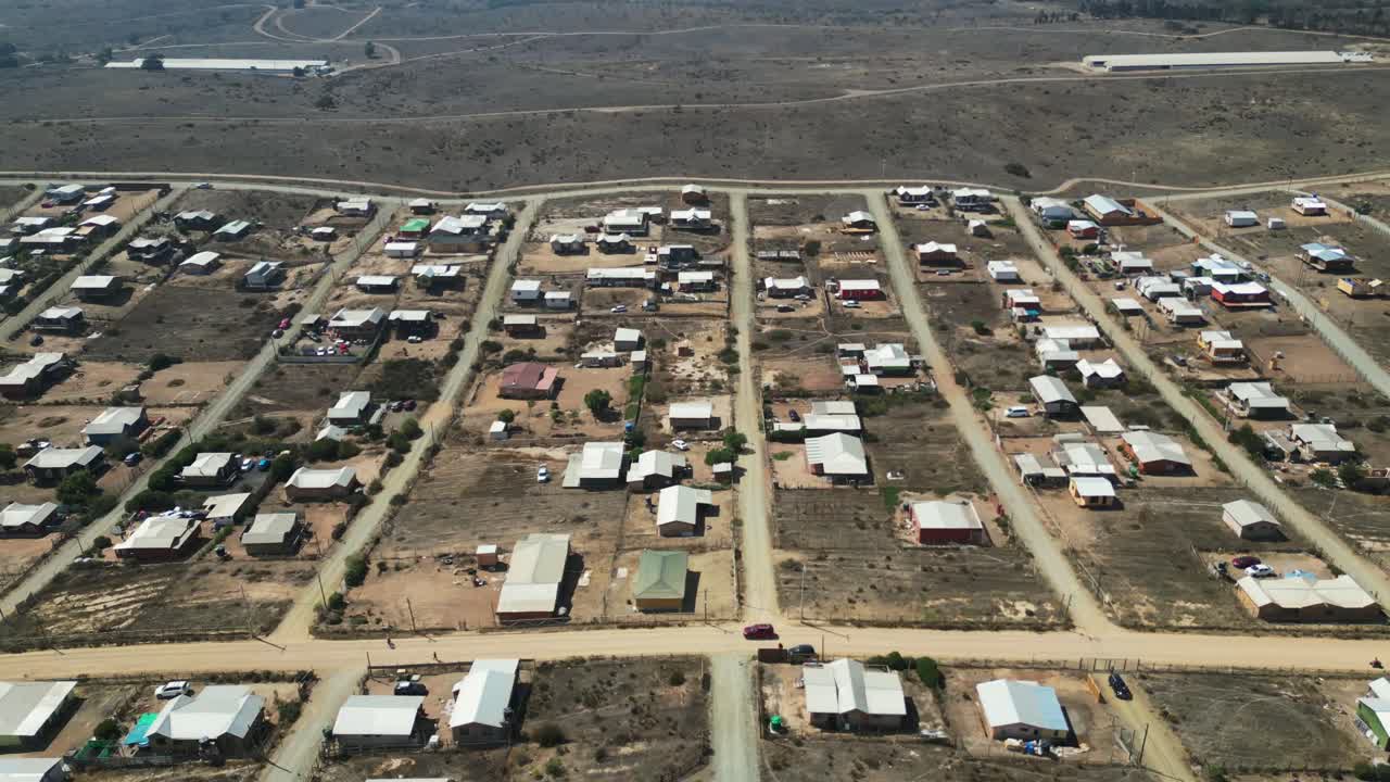 파라이소 지방 라 리구아 시의 hualpen의 집들, 칠레의 나라