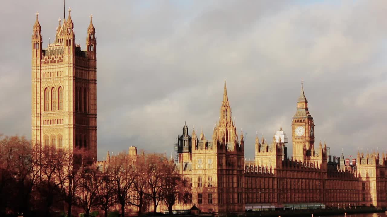 Palazzo di Westminster e Big Ben a Londra.