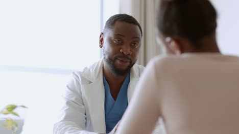 doctor and patient consultation