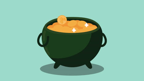 una olla de oro