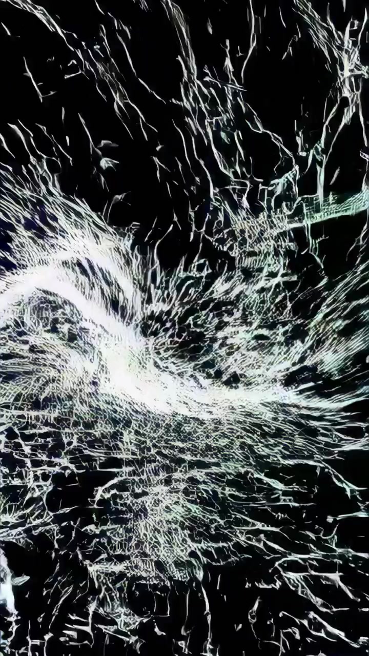 Abstract Black and White Plastic Texture