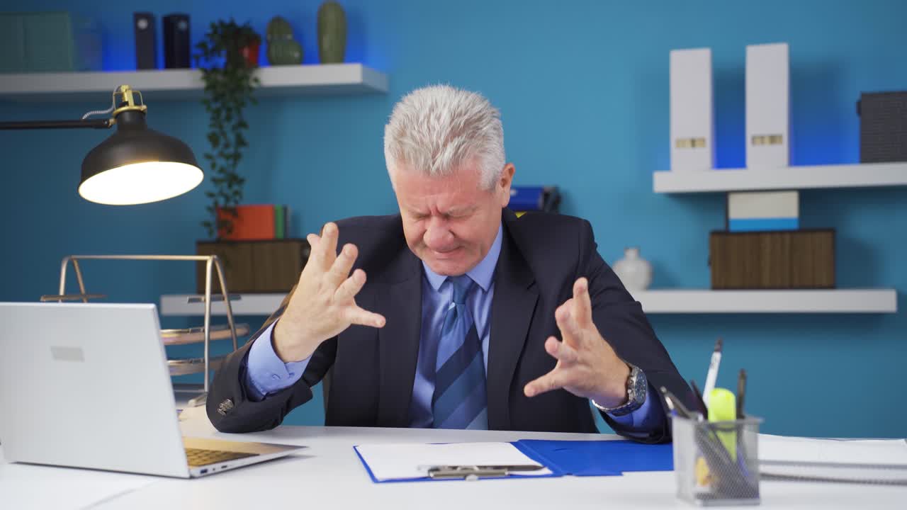 신경 ⁇ 약을  ⁇ 고 있는 사업가