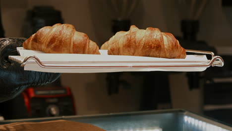 baking perfection: croissants with a crispy finish