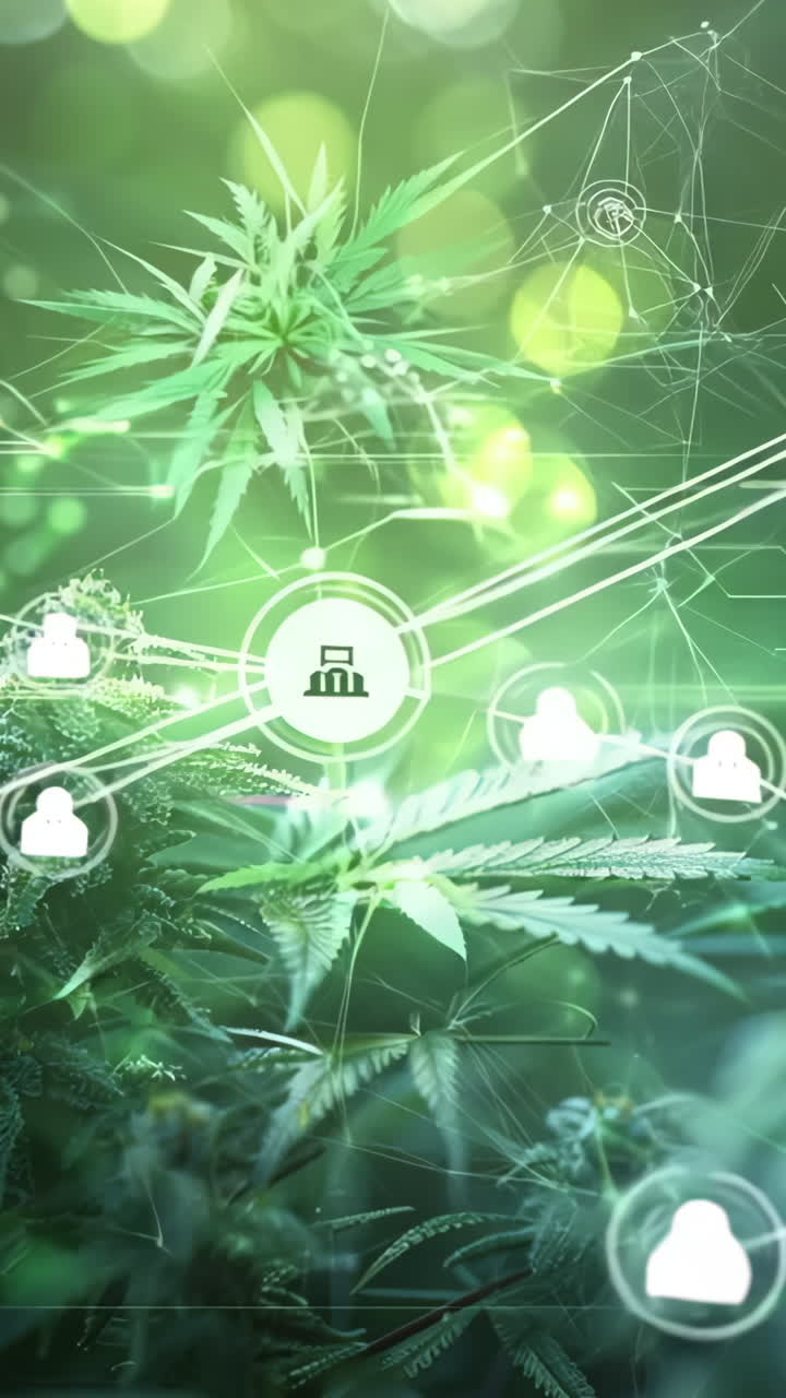 A bunch of green plants with a bunch of different shapes and sizes. The shapes are all connected to each other