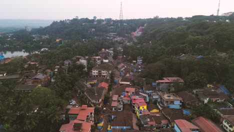 Luftaufnahme-Des-Alten-Panjim---Hauptstadt-Von-Goa---Südindien