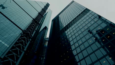 skyscrapers in london, england, uk