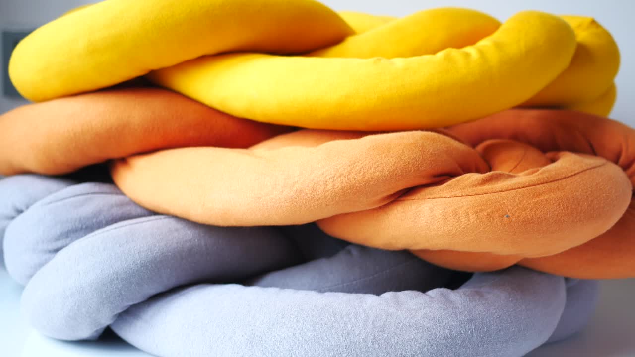 decoración de cuerdas trenzadas coloridas