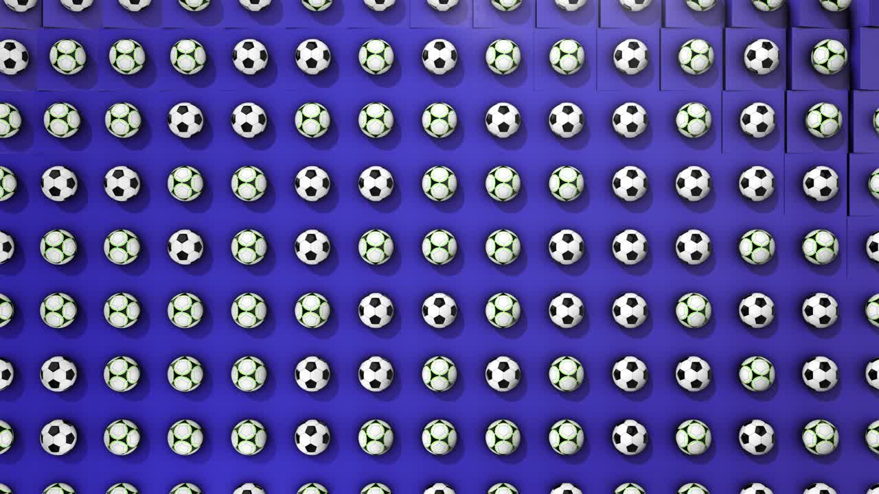 다채로운 스포츠 축구 추상적인 배경 파란색