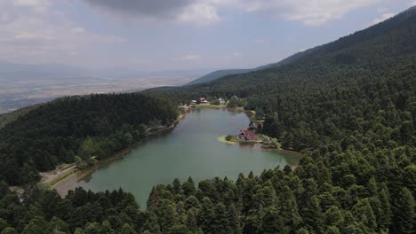 Vista-Aérea-Del-Parque-Natural-Del-Lago-Nacional