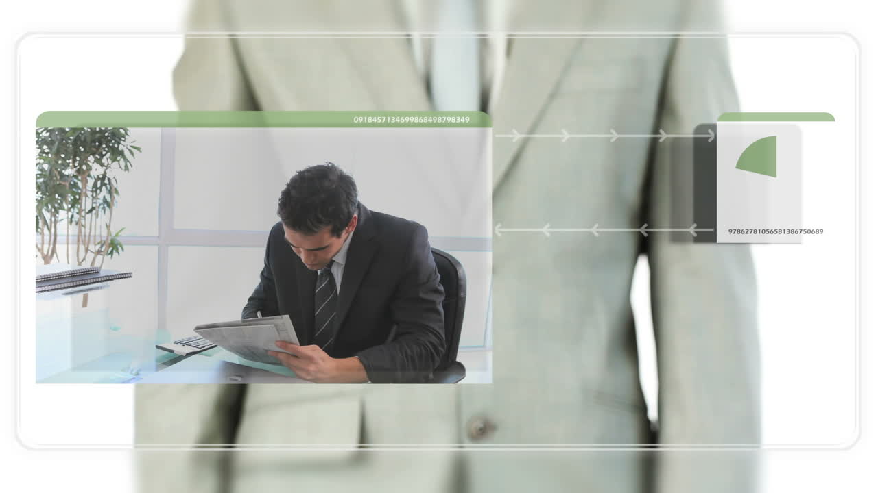 비즈니스 라이프가 제시되고 있습니다.