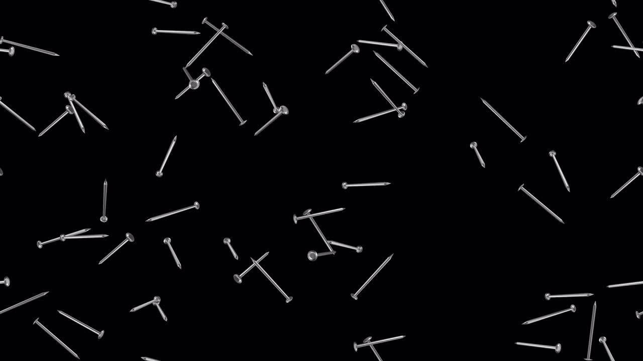 las baldosas de la bucle de clavos girando con alfa