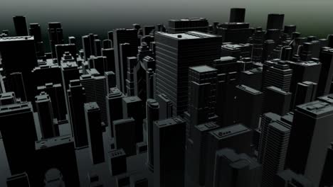 3d city skyline loop 12