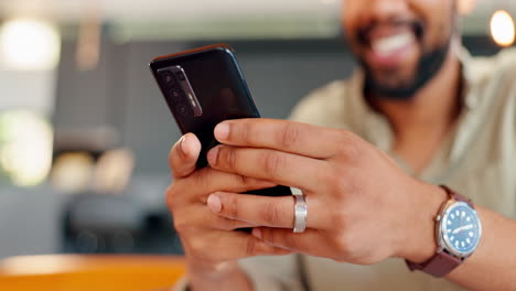 man using smartphone