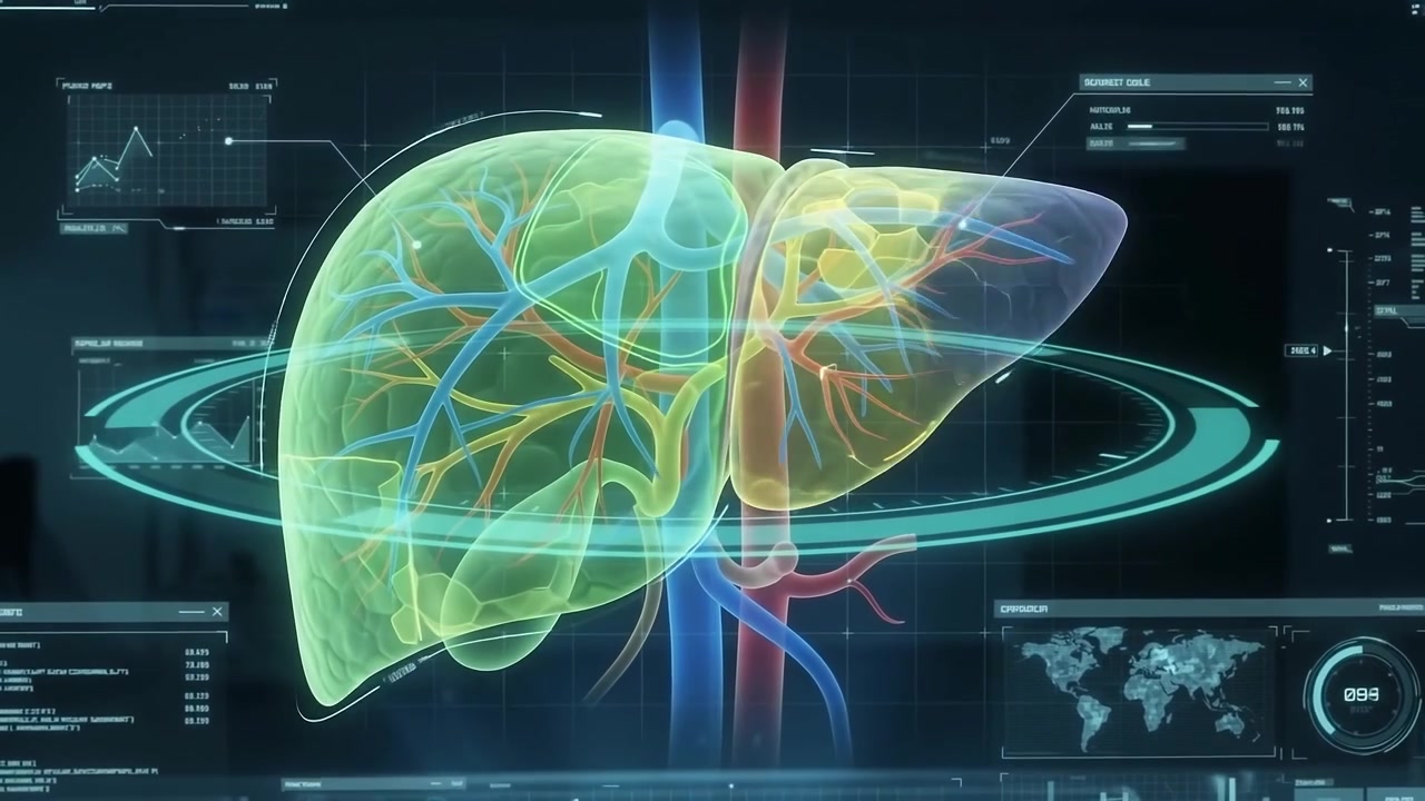 Digital Medical Visualization of Human Liver Anatomy
