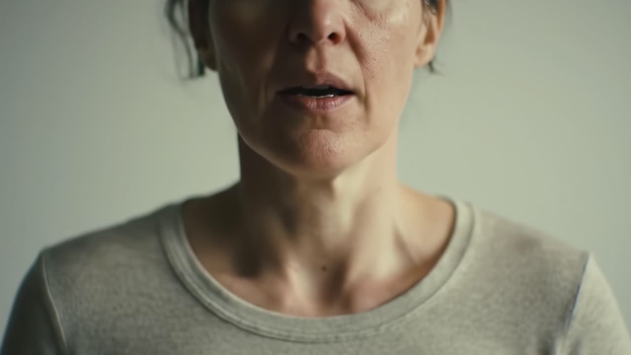 A Deep Contemplation: A Moment of Stillness and Reflection Captured in Two Frames of an Individual Engaged in Quiet Meditation and Introspection