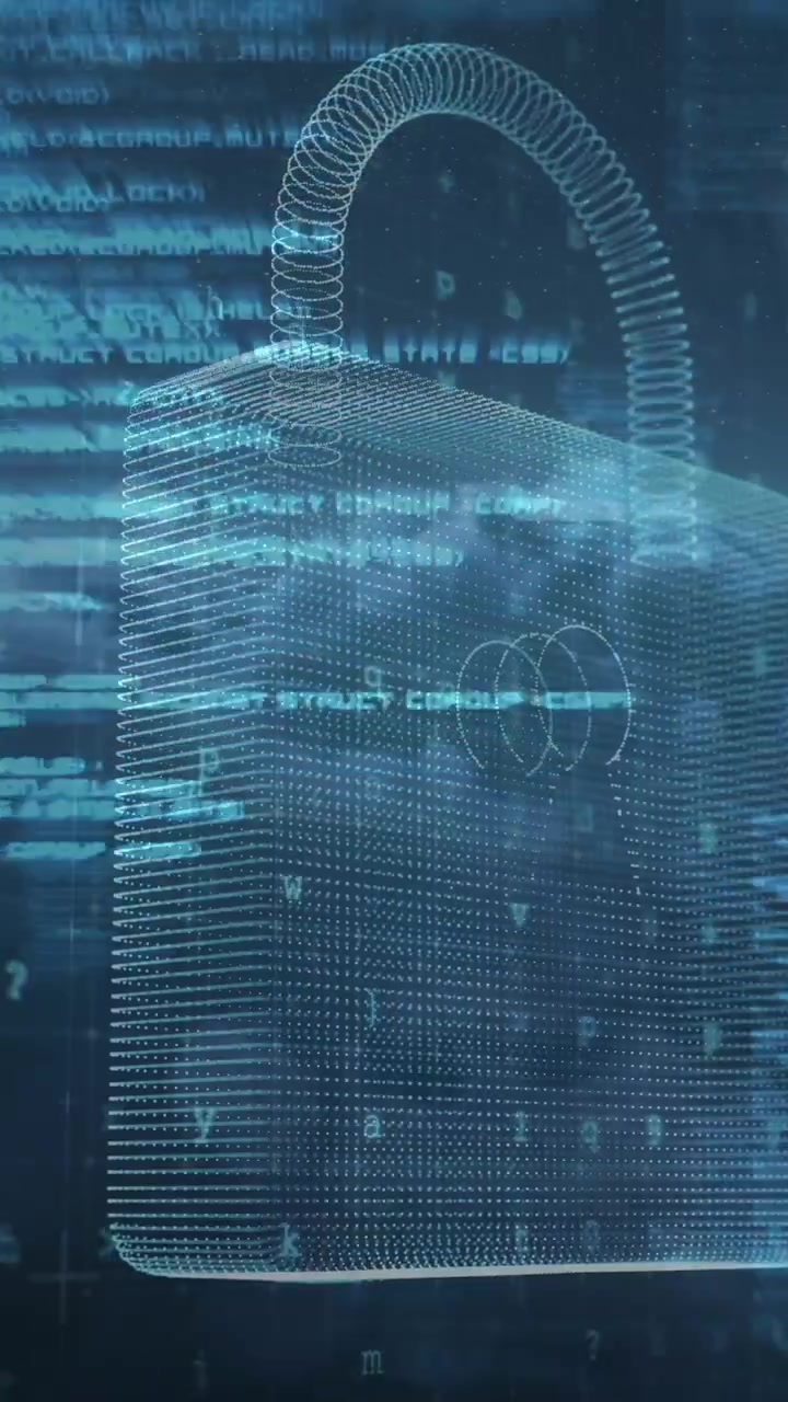 Digital lock in the sky 4k