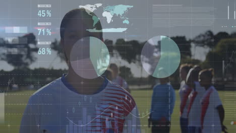 Data-analytics-and-performance-metrics-animation-over-soccer-players-on-field