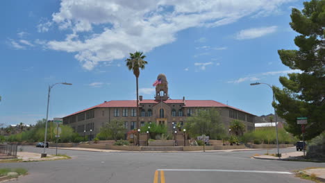 historic school building in ajo, arizona