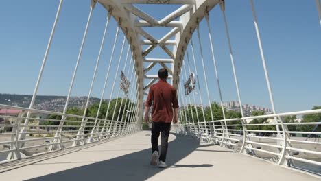 Man-walking-in-wind