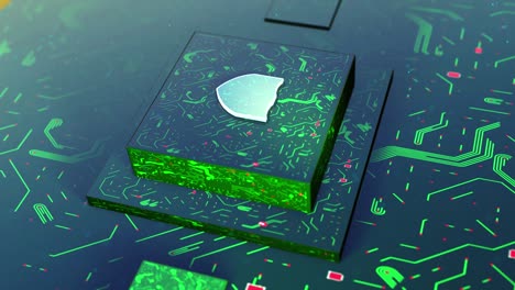 encendido del procesador de microchip (con bucle)