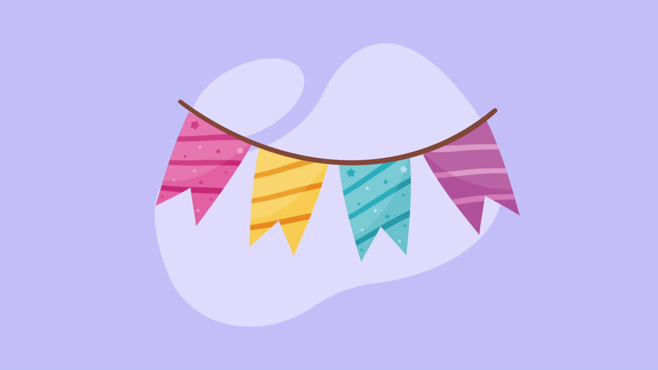 다채로운 걸려있는 발