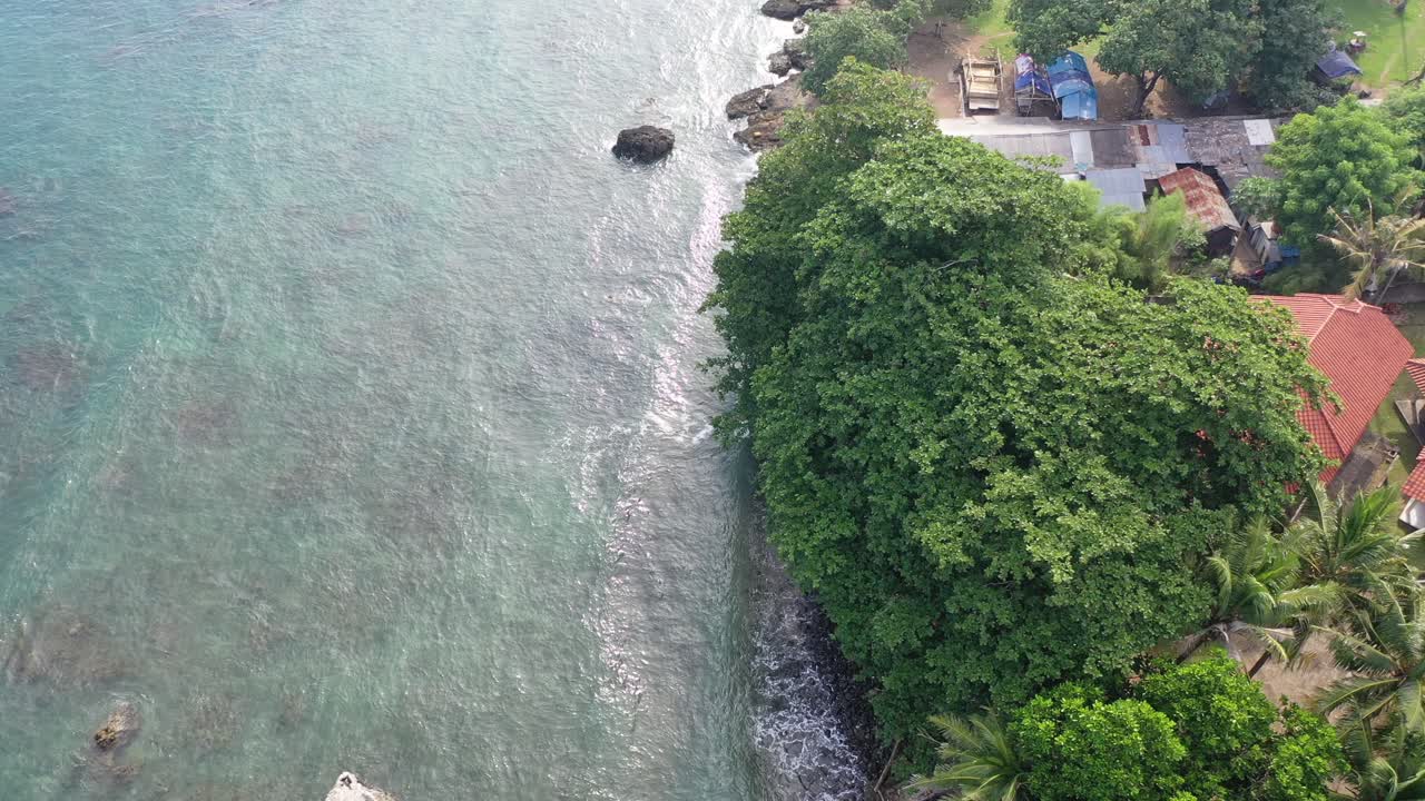 vista aérea del parque costero