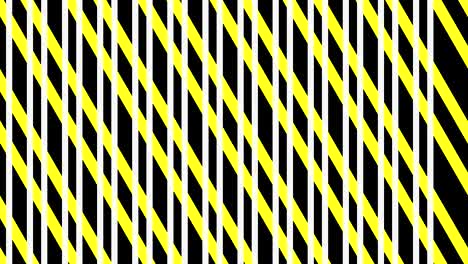 animation consisting of intersected colored stripes.