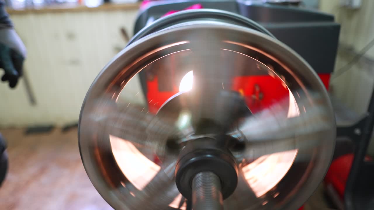 기계에서 자동차 바 회전