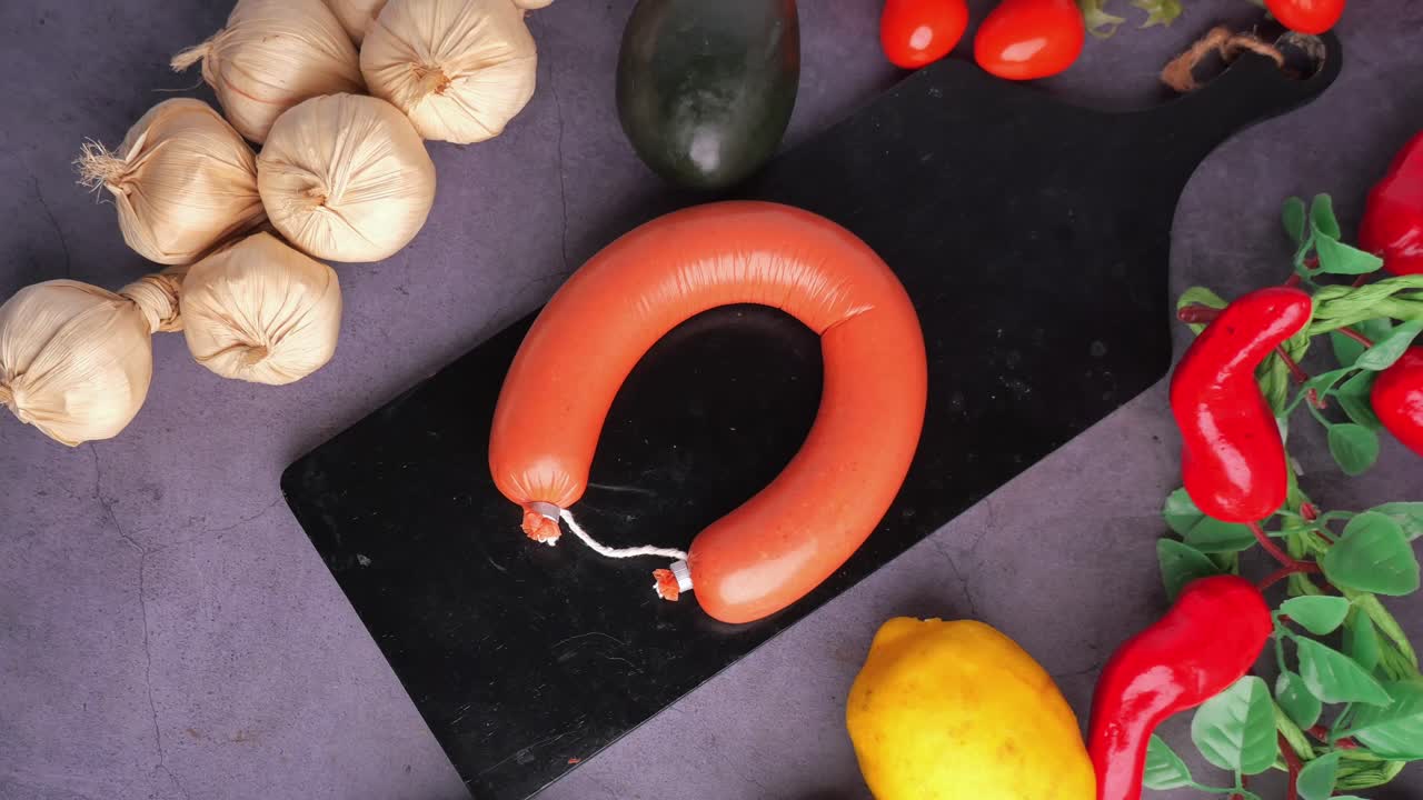 Salsicce e verdure