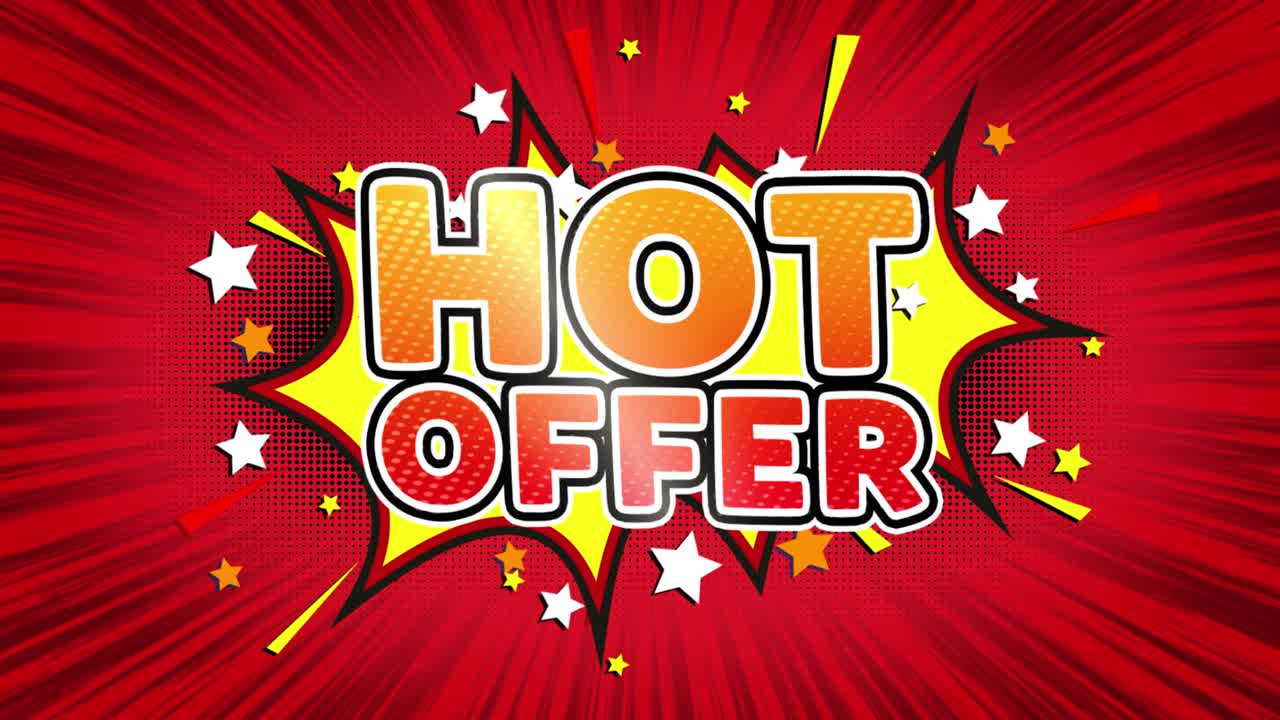 Hot Offer Comic Book Style Graphics