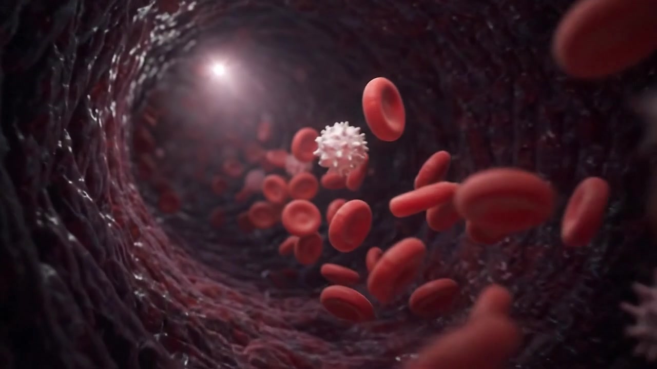 Scientific medical anatomy and biological research visualization