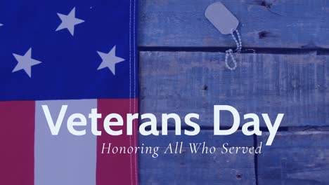 video generado digitalmente del día de los veteranos 4k