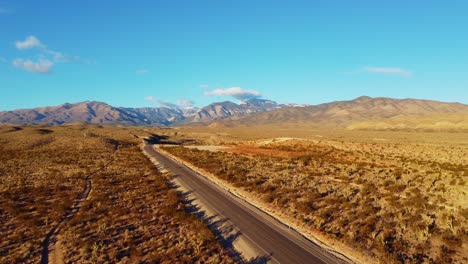 Southwest-mountain-highways-in-aerial-view