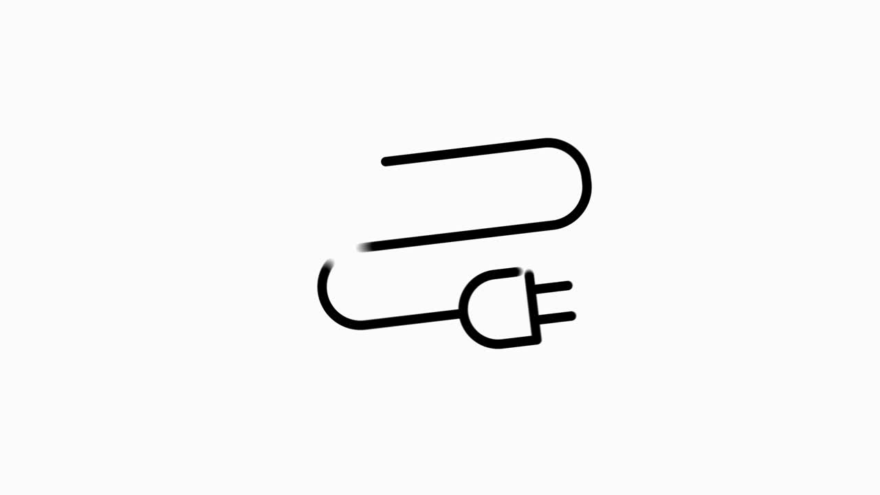 CONSTRUCTION line icon of for modern concepts, web and apps on white background. Motion graphic.