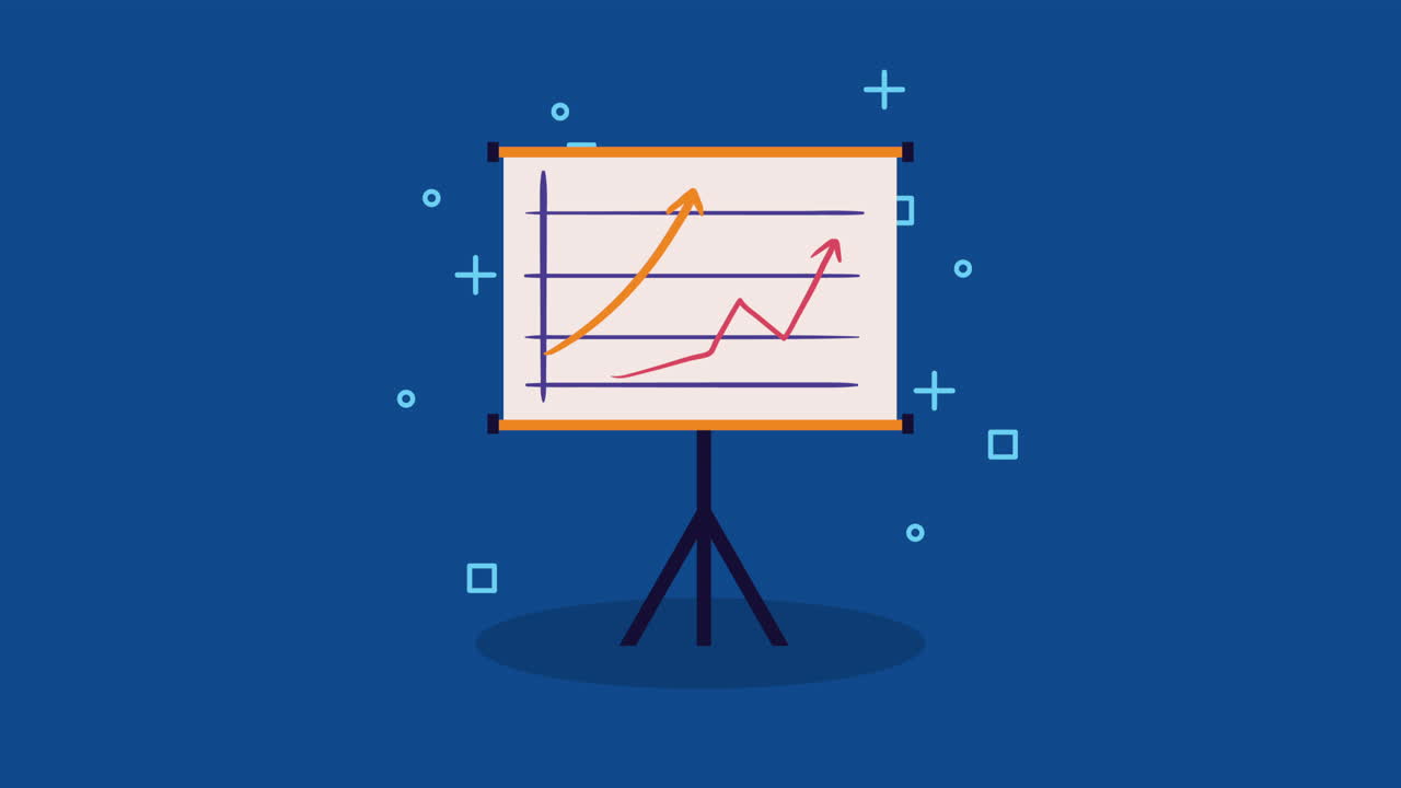 통계와 인포그래픽 애니메이션