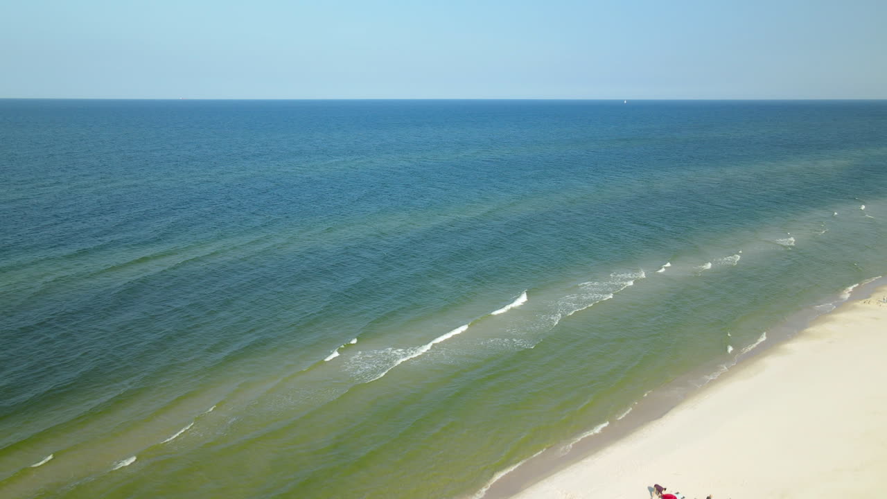 공중 해양 풍경