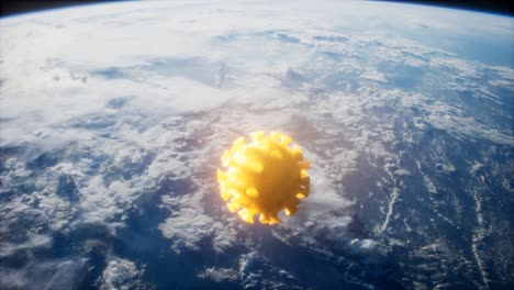 Coronavirus-Covid-19-Asteroid-In-Der-Nähe-Der-Erde