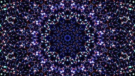 colorful lines glowing waves shape background kaleidoscope abstract