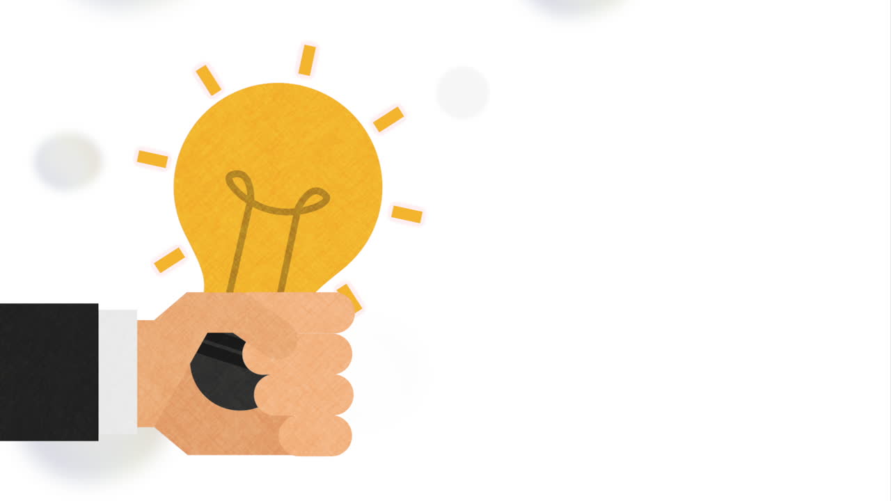 icono de energía de la bombilla