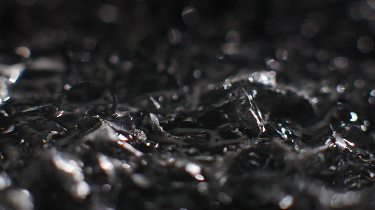 Metallic raspings erratic movement