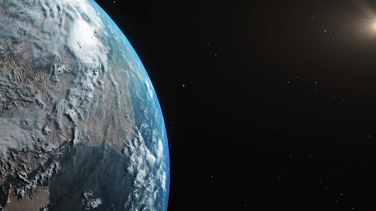 облететь вокруг земли в космосе