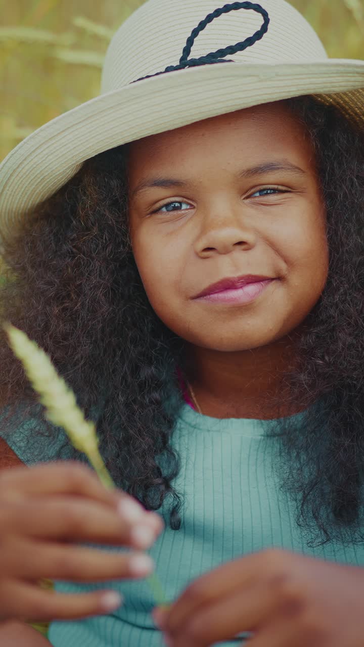 Young Girl in a Field