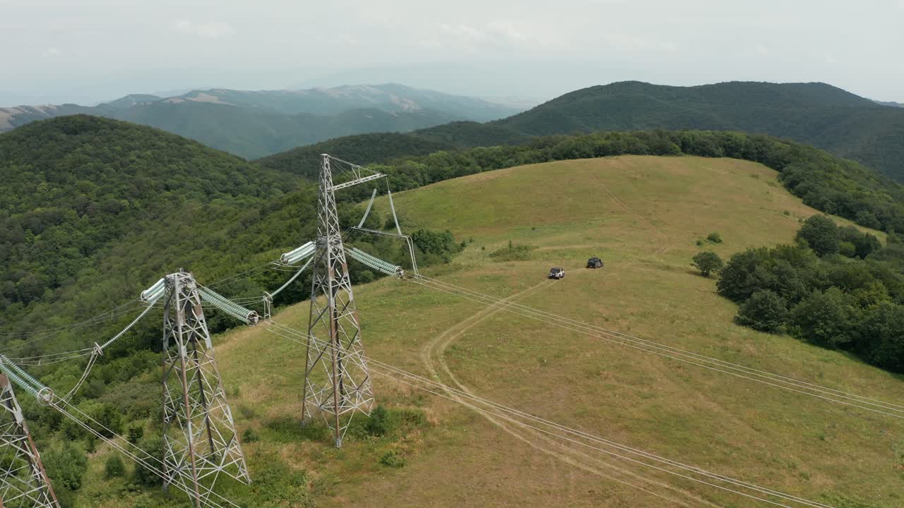 поездка по бездорожью в георгианских горах