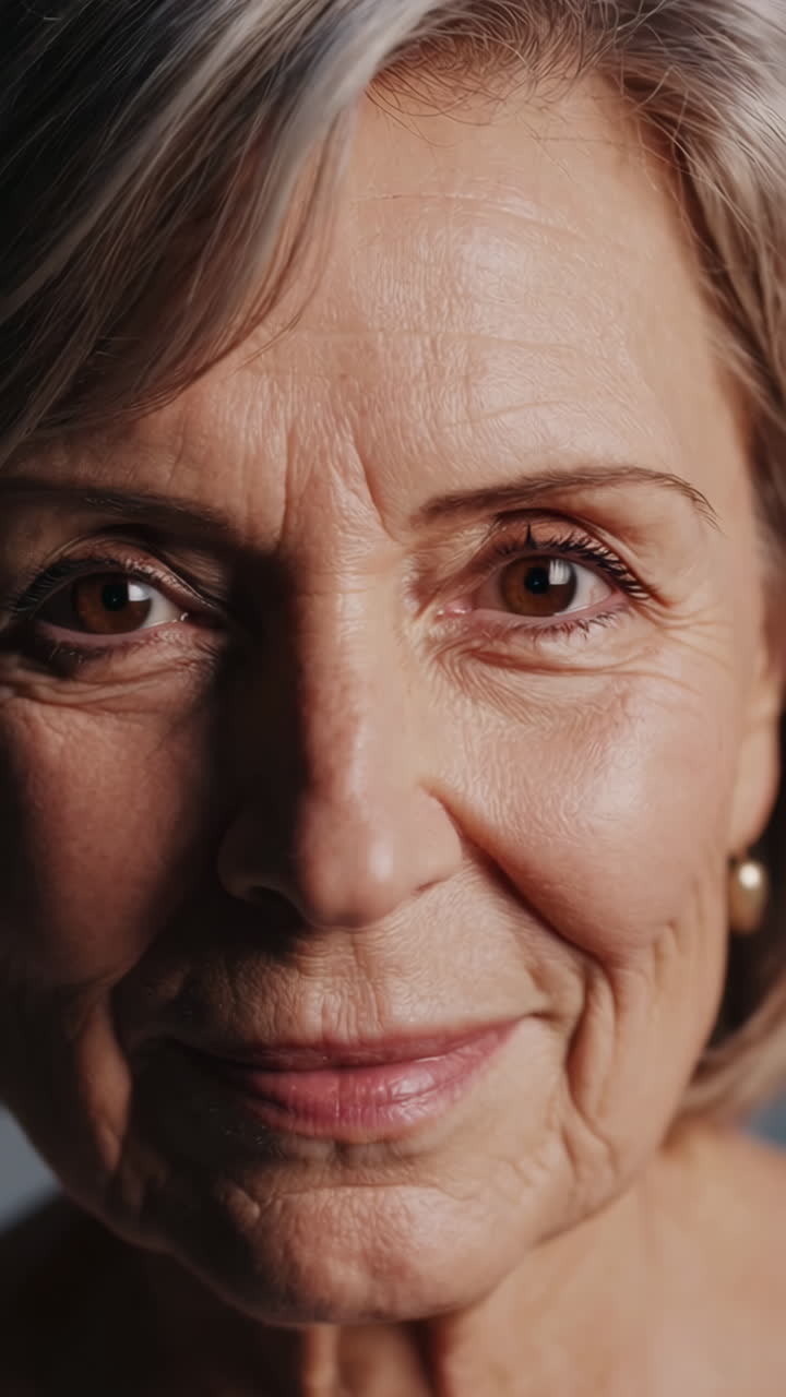Close-up Portrait of an Older Woman