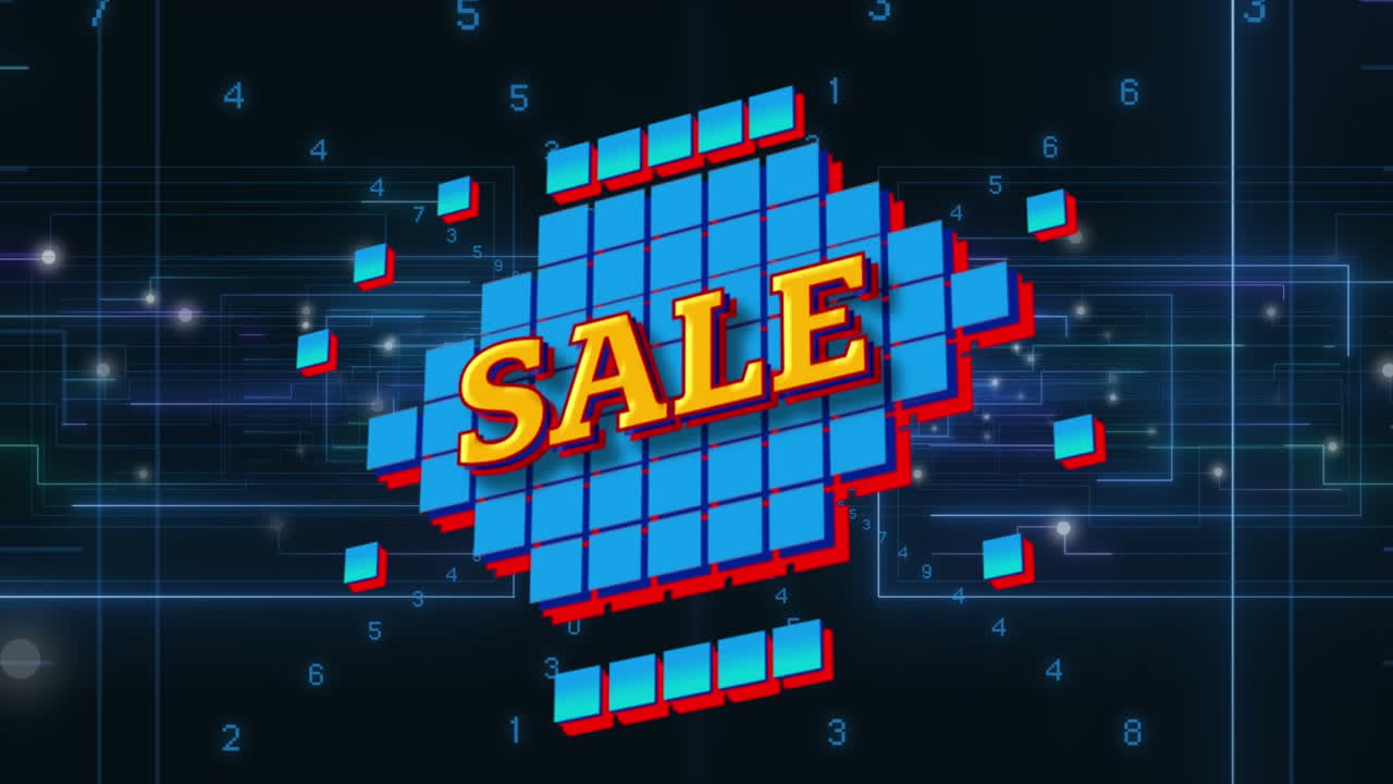 데이터 처리를 통해 판매 텍스트의 애니메이션