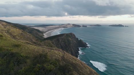 coastal view of new zealand's cape reinga
